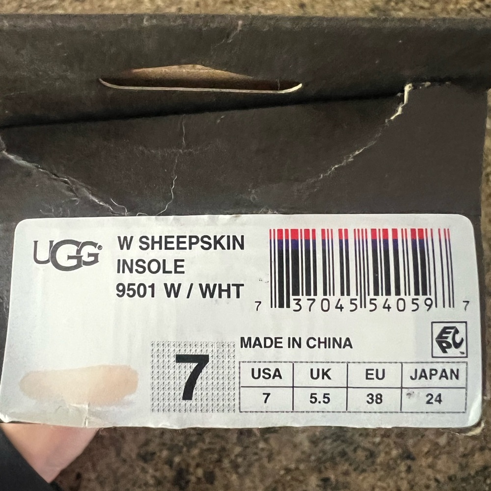 Ugg Genuine Sheepskin Insoles